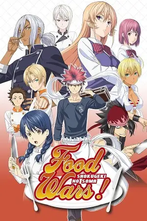 food wars shokugeki no soma season 1 , vegamovies3